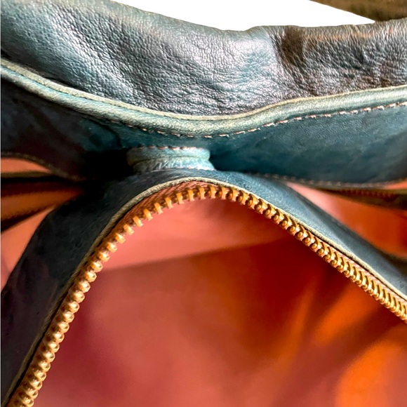 Falorni Teal Handbag - Picture 6 of 10